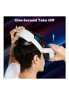 XICEN Head Strap Compatible with Oculus Quest 3/Meta Quest 3 , Adjustable Replacement Band for Oculus Quest 3  - Image 3