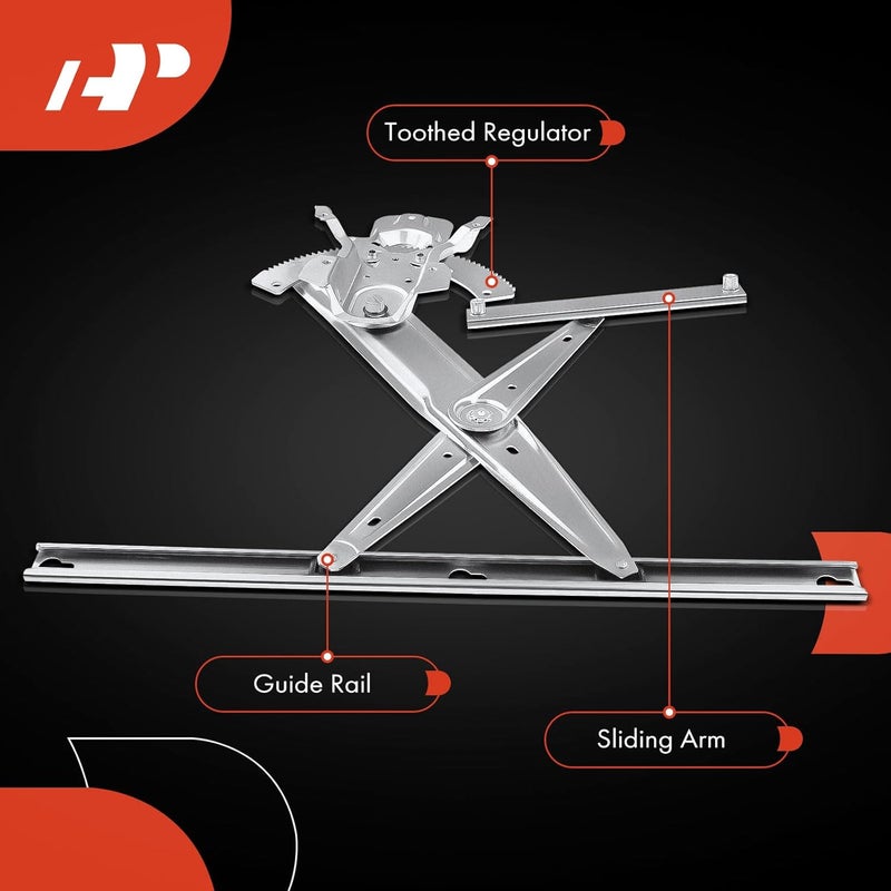 A-Premium Power Window Regulator Without Motor for Land Rover Discovery 1995-2004 Front Passenger Side - Image 5