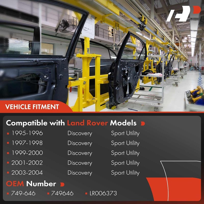 A-Premium Power Window Regulator Without Motor for Land Rover Discovery 1995-2004 Front Passenger Side - Image 3