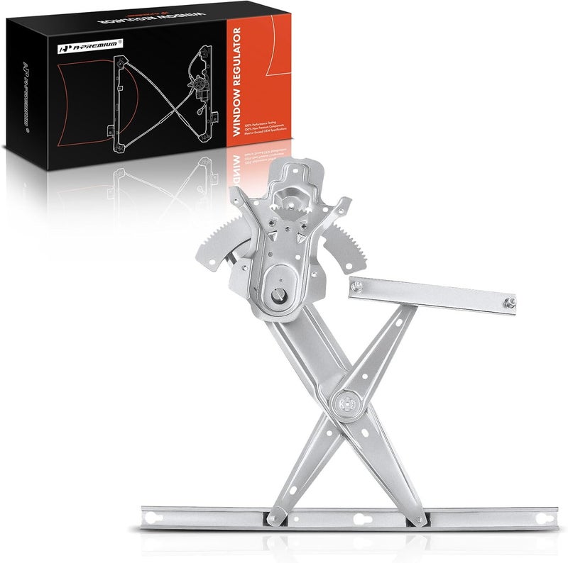 A-Premium Power Window Regulator Without Motor for Land Rover Discovery 1995-2004 Front Passenger Side - Image 1