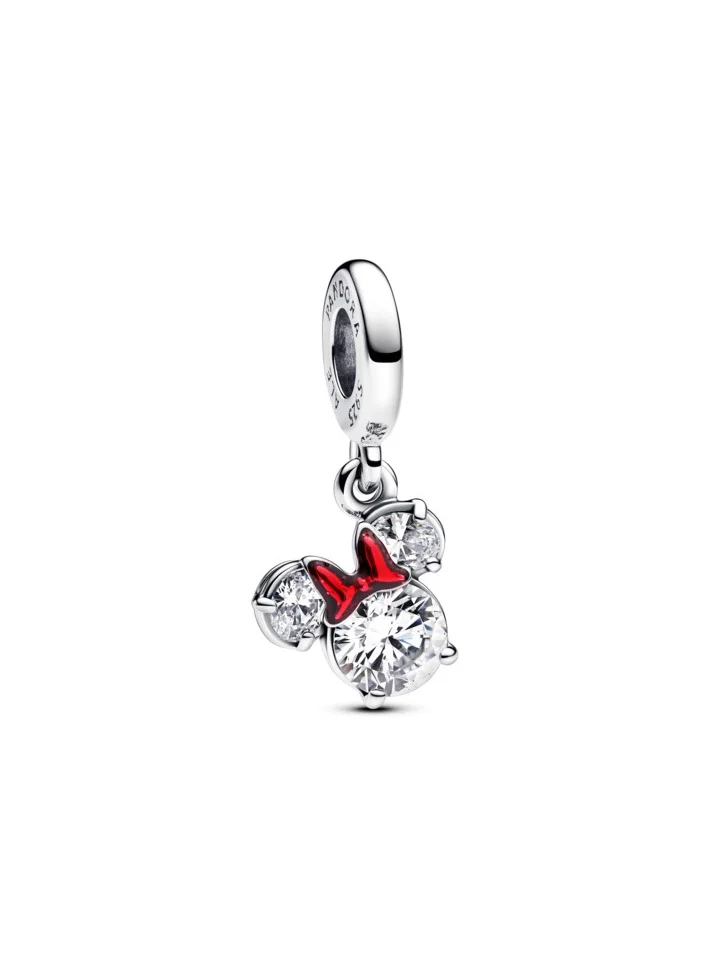 باندورا Disney Minnie Mouse Silhouette Dangle Charm