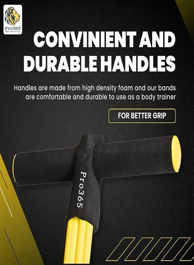 PRO365 Pull Reducer Training Bands with 4 Tubes Sculpt a Shapely Waistline, Build Lean Core Strength, and Enhance Full-Body Workouts for Men & Women - Image 3