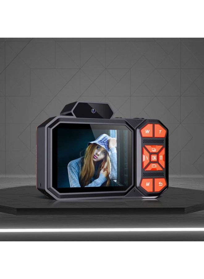 Generic High-definition Digital Camera Student Entry Mini Card Machine Sports Home Shooting Camera Prevention-Body Color:16g Memory Card (excluding Camera)  - Image 2
