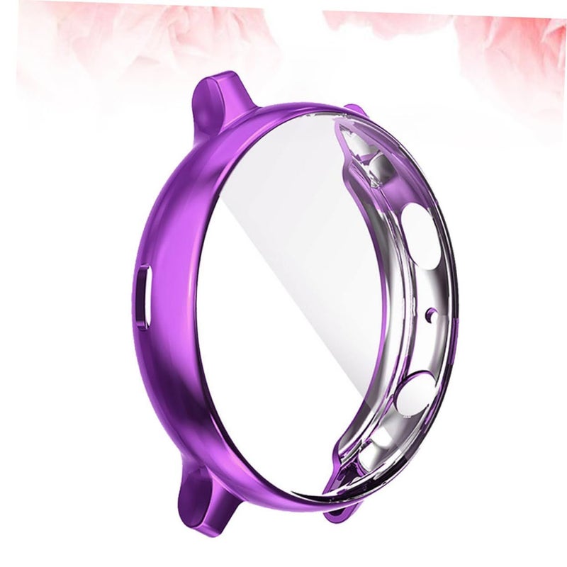 Purple Electroplate Watch Case Cover for Active Stylish Scratch Protection - Image 3