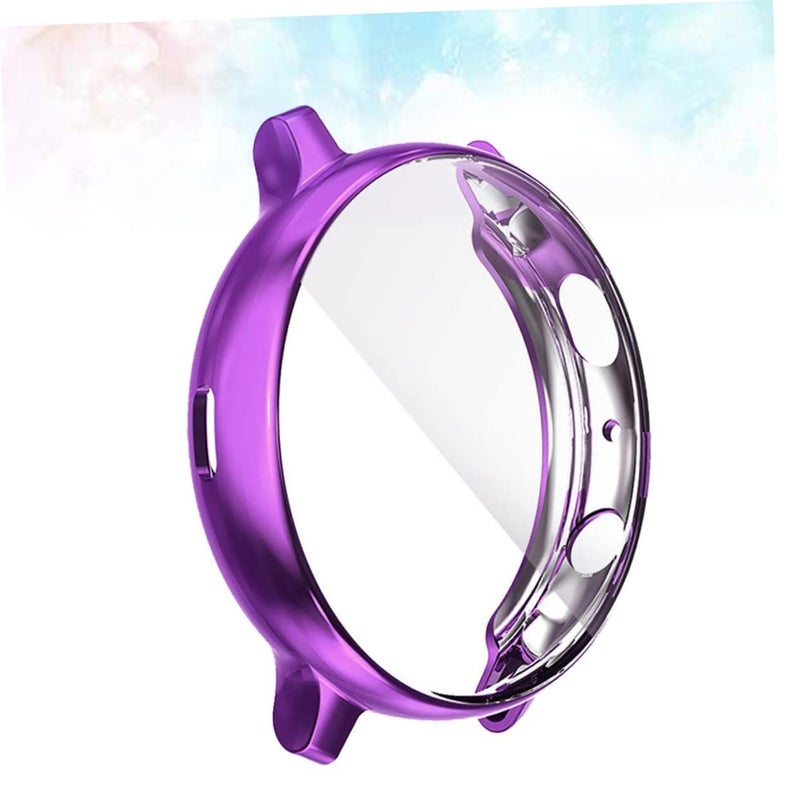 Purple Electroplate Watch Case Cover for Active Stylish Scratch Protection - Image 5