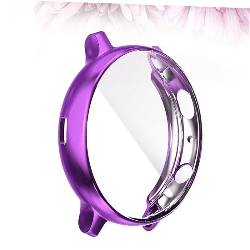 Purple Electroplate Watch Case Cover for Active Stylish Scratch Protection - Image 4