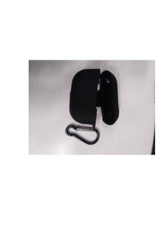 Generic AirPods Pro 2 Case Cover 2022 - Full Body Protective Silicone Case Compatible with New Apple AirPods Pro 2nd Generation Case, Shockproof Cover with Carabiner [Front LED Visible], Black  - Image 1