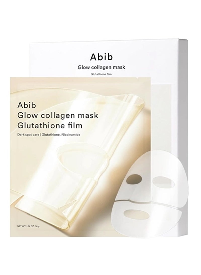 ابيب [Abib] Glow Collagen Mask Glutathione Film (1ea) - Image 1