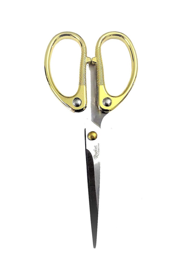 Rocket® Elite Gold Plated German Stainless Steel Scissor for Ribbon Cutting Ceremony’s, Boss Cabin Stationery and Gifting EZ431 - Image 3