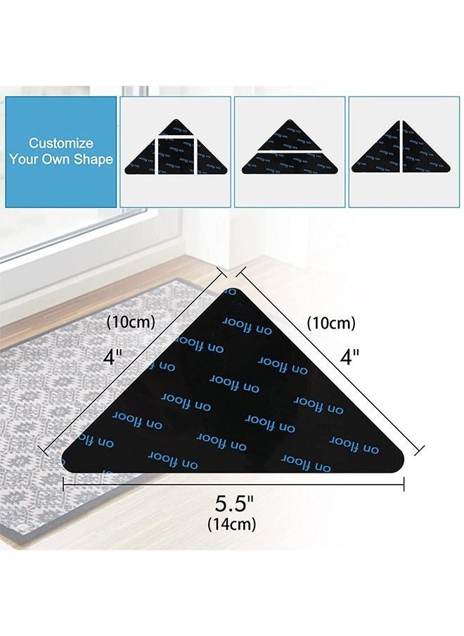 12 قطعة من ممسكات السجاد غير القابلة للانزلاق، قابلة لإعادة الاستخدام والغسل - Image 2