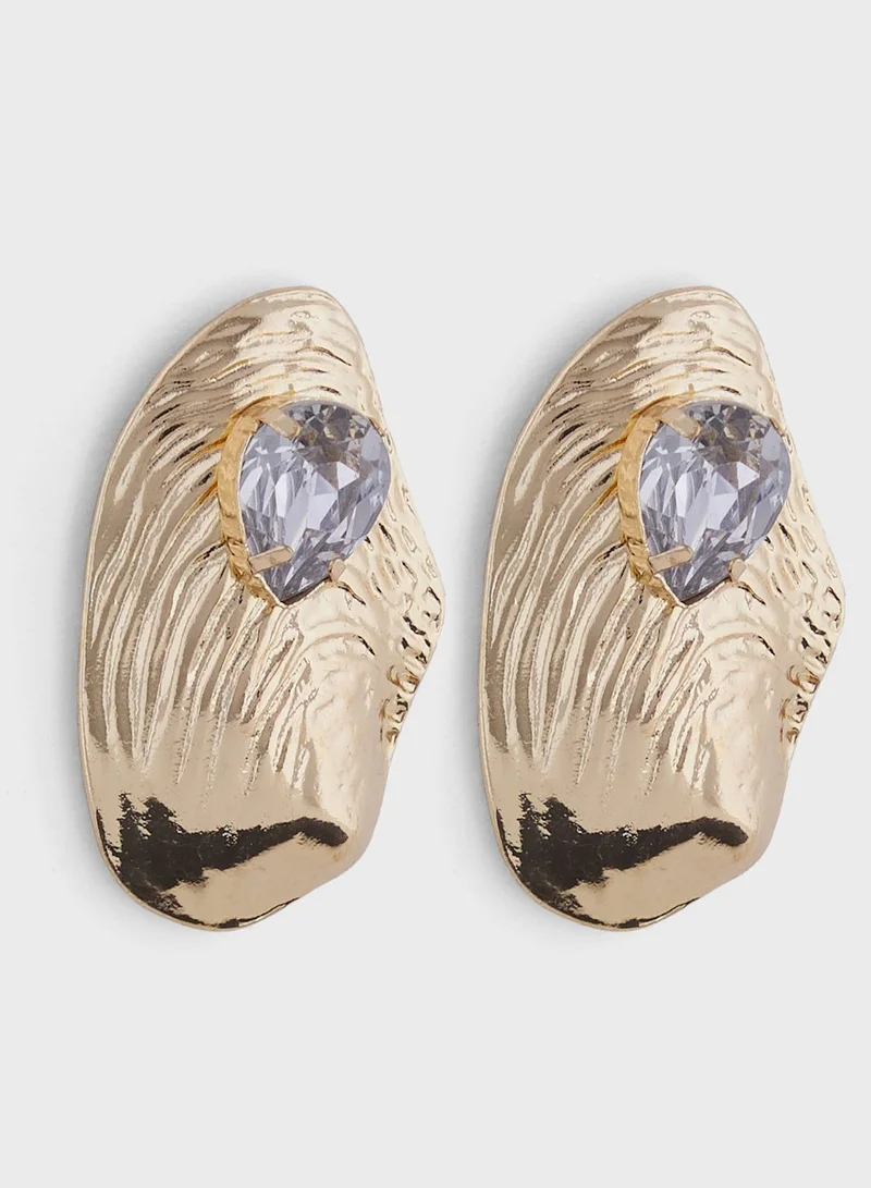 Ella Limited Edition Statement Stone Detail Stud Earrings
