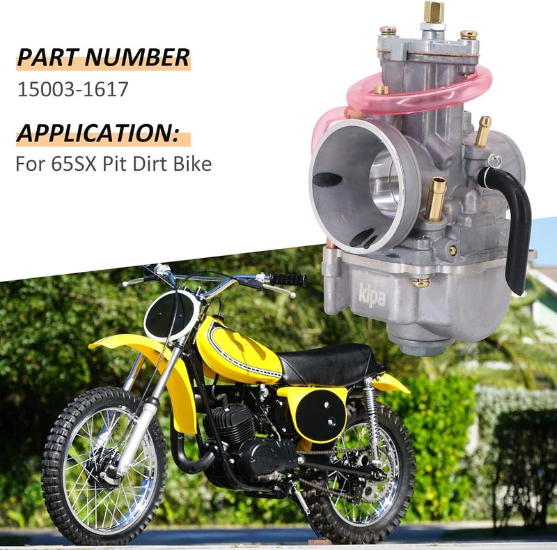 KIPA 28mm Carburetor for Kawasaki KX80 KX85 KX100 Yamaha YZ80 YZ85 DT100 Suzuki RM80 RM85 CR80 CR85R GY6 - Image 3