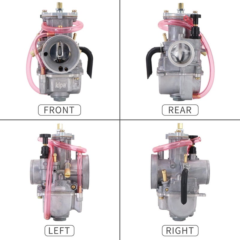 KIPA 28mm Carburetor for Kawasaki KX80 KX85 KX100 Yamaha YZ80 YZ85 DT100 Suzuki RM80 RM85 CR80 CR85R GY6 - Image 4