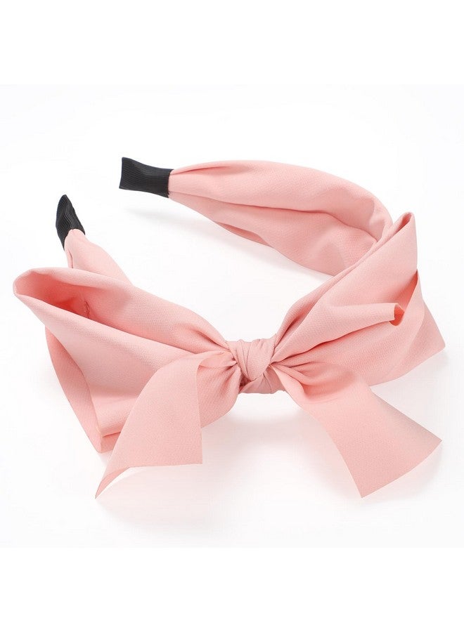 WantGor Bow Headbands For Women Big Bowknot Hair Hoop Women Knotted Wide Turban Headbands Hair Band Bows Hair Accessories - Image 2