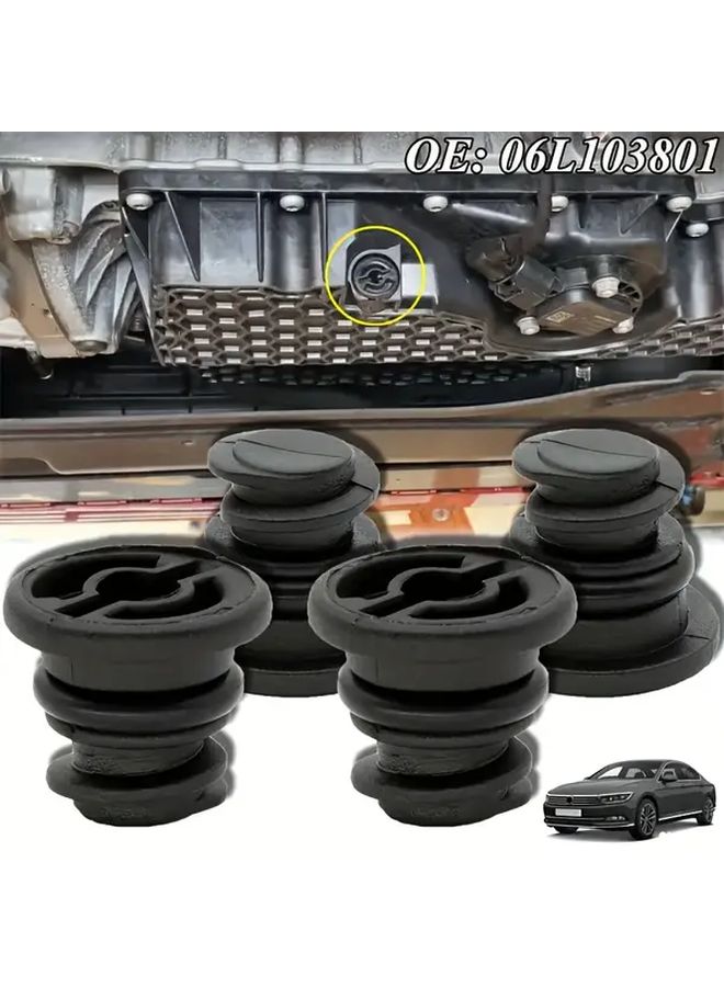 10pcs Oil Drain Bolt Set For Audi Volkswagen Engine Cover Chassis Fasteners Durable Hardware Corrosion Resistant - Image 4