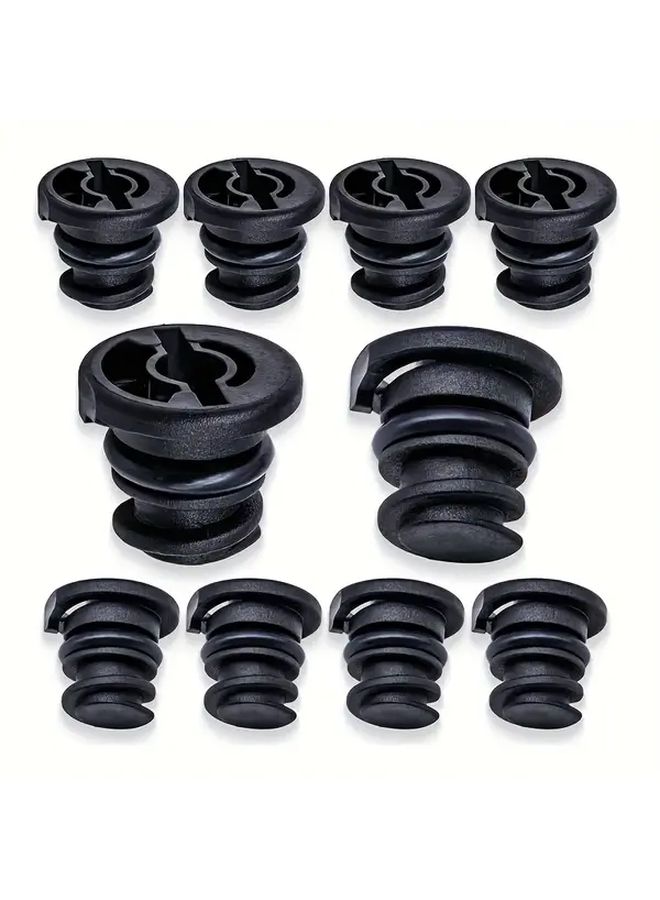 10pcs Oil Drain Bolt Set For Audi Volkswagen Engine Cover Chassis Fasteners Durable Hardware Corrosion Resistant - Image 1