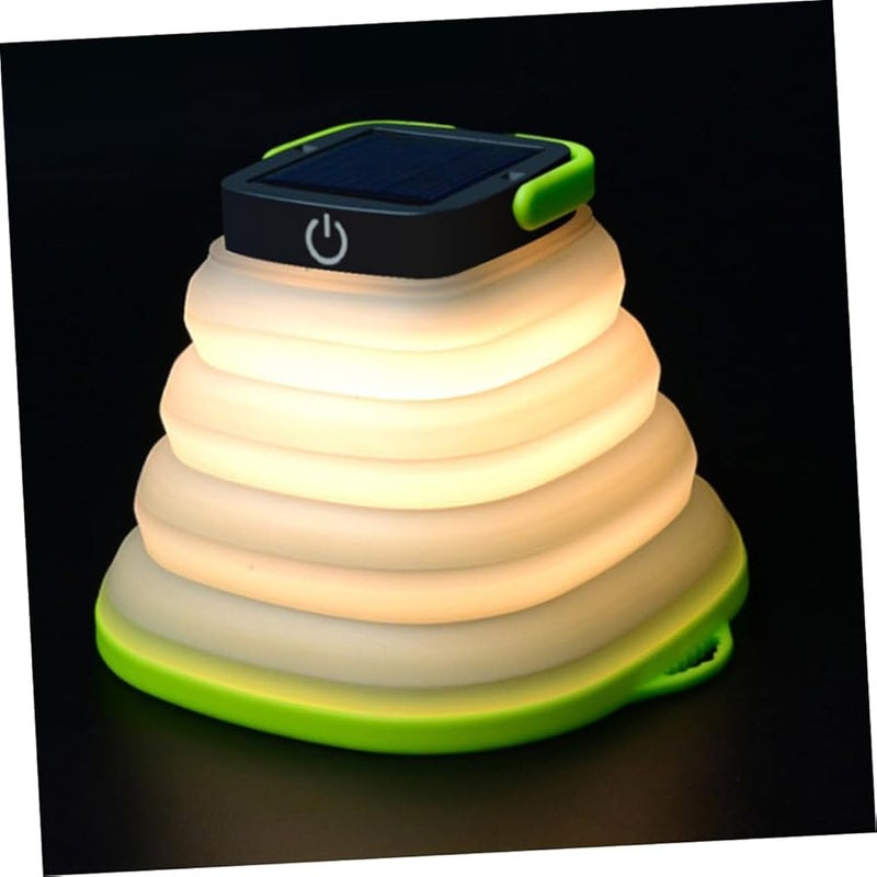 فانوس شمسي قابل للطي مع شاحن USB، مصباح LED محمول للتخييم والمشي لمسافات طويلة وحالات الطوارئ - Image 3