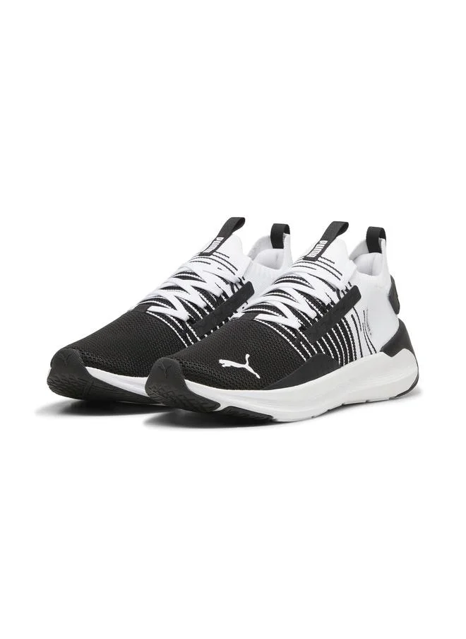 Puma PUMA Black-Cool Dark Gray-PUMA White SOFTRIDE Symmetry Fuzion Running Shoes Unisex for Men | Best Price UAE
