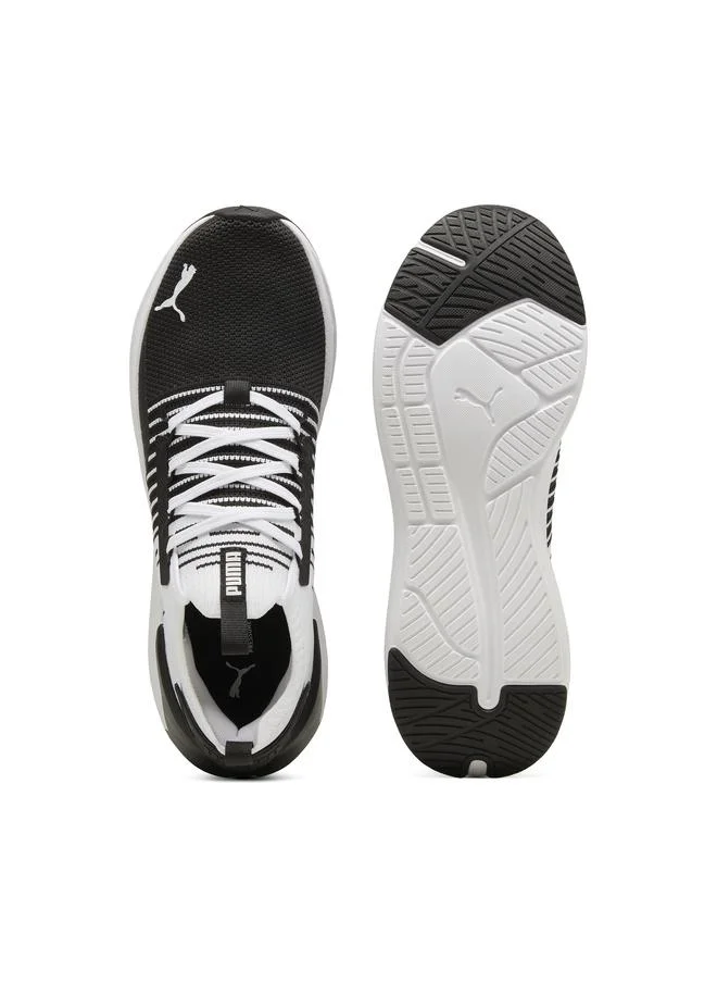 Puma PUMA Black-Cool Dark Gray-PUMA White SOFTRIDE Symmetry Fuzion Running Shoes Unisex for Men | Best Price UAE