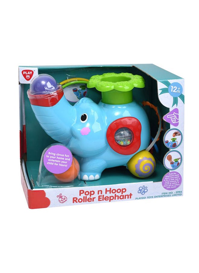 PLAYGO Pop N Hoop Roller Elephant B/O  - Image 1