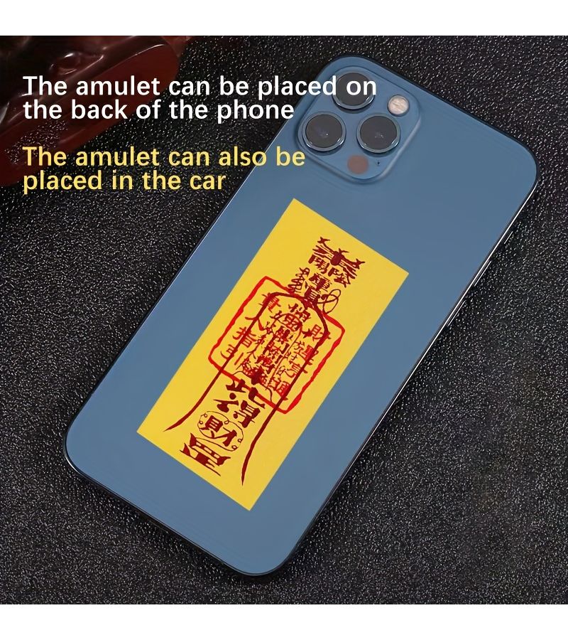 Get Rich Talisman Lucky Charm Protection Amulet for Phone Cases Gift for Friends Family - Image 1