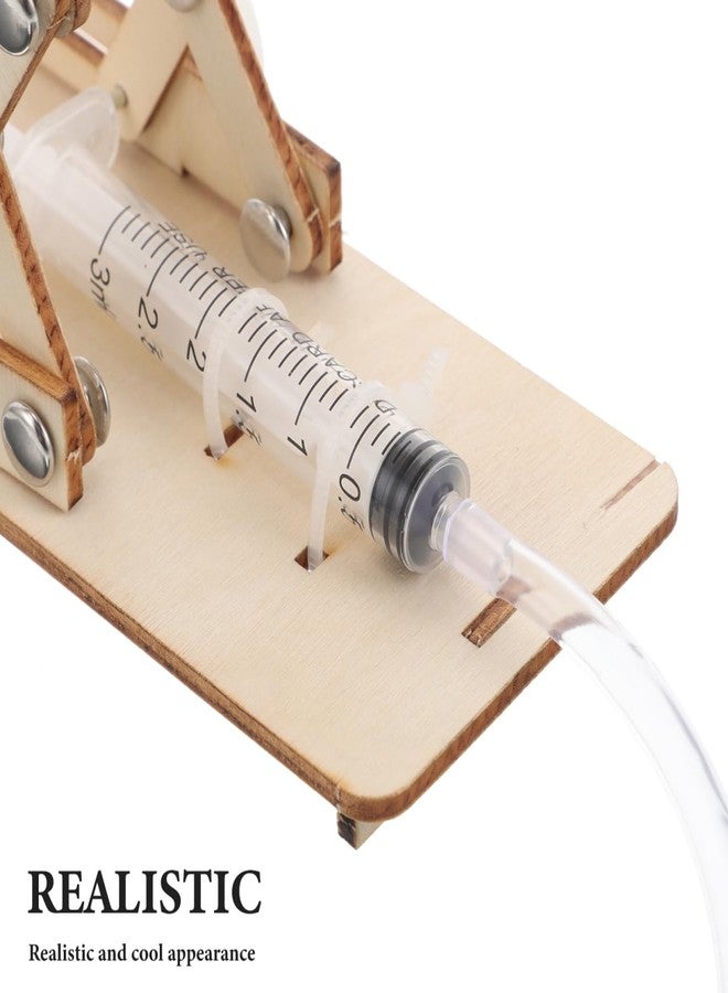 ياردوي لعبة منصة الرفع الهيدروليكية من ياردوي للأطفال من سن 5 إلى 13 عامًا - أحجية تركيب علمية يمكنك صنعها بنفسك مع مجموعة بناء خشبية، لعبة تعليمية لتعلم ضغط الهواء وعلوم وتكنولوجيا وهندسة ورياضيات - Image 4