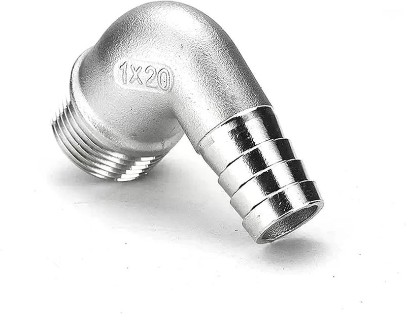 45 Degree 18MM 3 4 Inch 304 Stainless Steel External Thread Hose Pagoda Joint Connector - Image 5