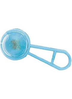 Unique Party 13593 - Plastic Blue Rattle Baby Shower Favours, Pack of 24