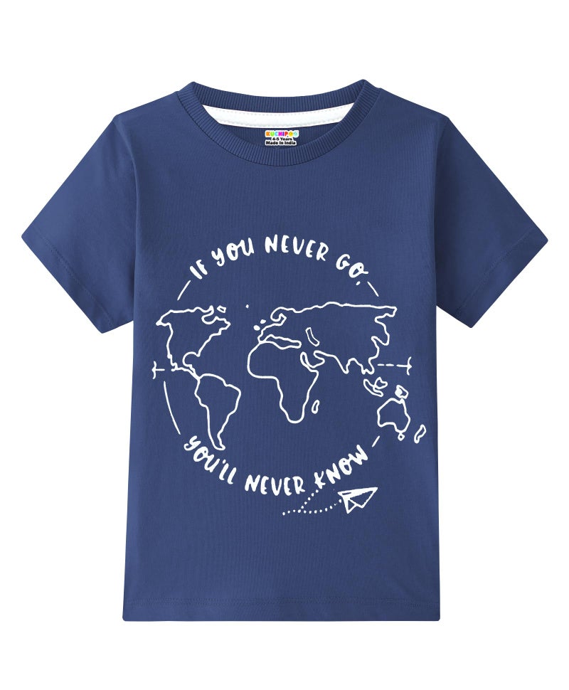 Kuchipoo Boys Regular Fit Half Sleeves Cotton T-Shirts (KUC-TSHRT-421, 6-7 Years, Multi-Colored) - Image 5