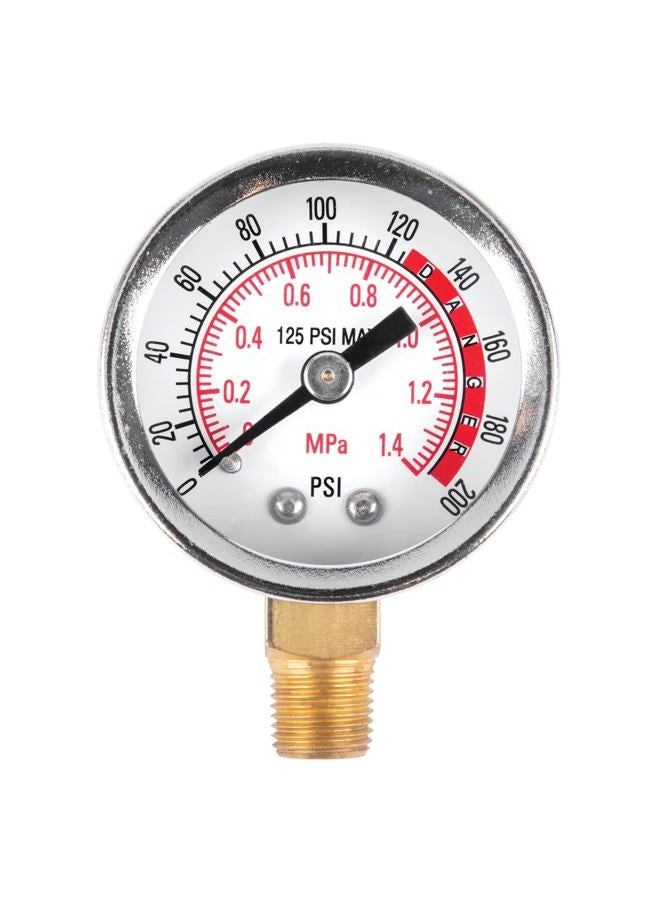 Performance Tool 0-200 PSI Air Gauge for Air Tank Accessory W10055 - Image 2