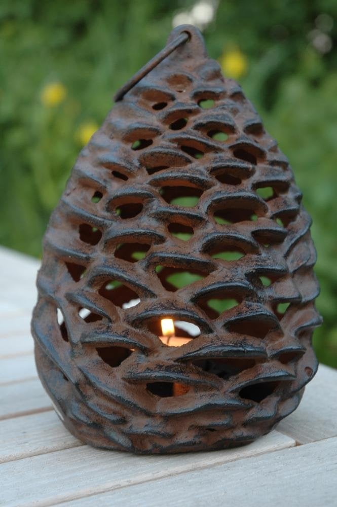 Esschert Design Pinecone Votive Holder - large - Image 2