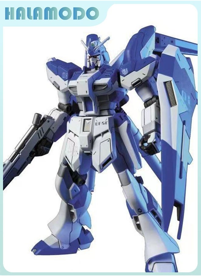 HALAMODO Gundam Xingfengshe Hi - Nu Gundam Action Figure Mecha Warrior Assembly Model, with Water Decals and Stand Included, a Super Cool Desktop Decoration, an Assembly Toy Loved by Both Boys and Girls  - Image 2