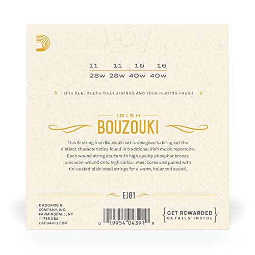 D'Addario EJ81 Irish Bouzouki Strings - Image 3