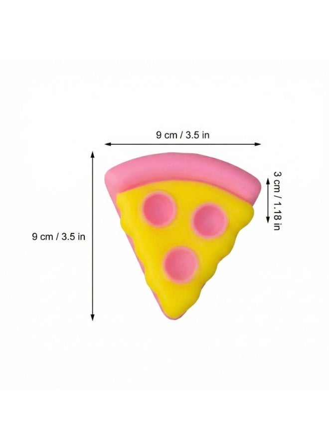 Needoh Saffron Pizza Squeeze Fidget Toy Soft Slow Rising Stress Relief Sensory Anxiety - Image 3