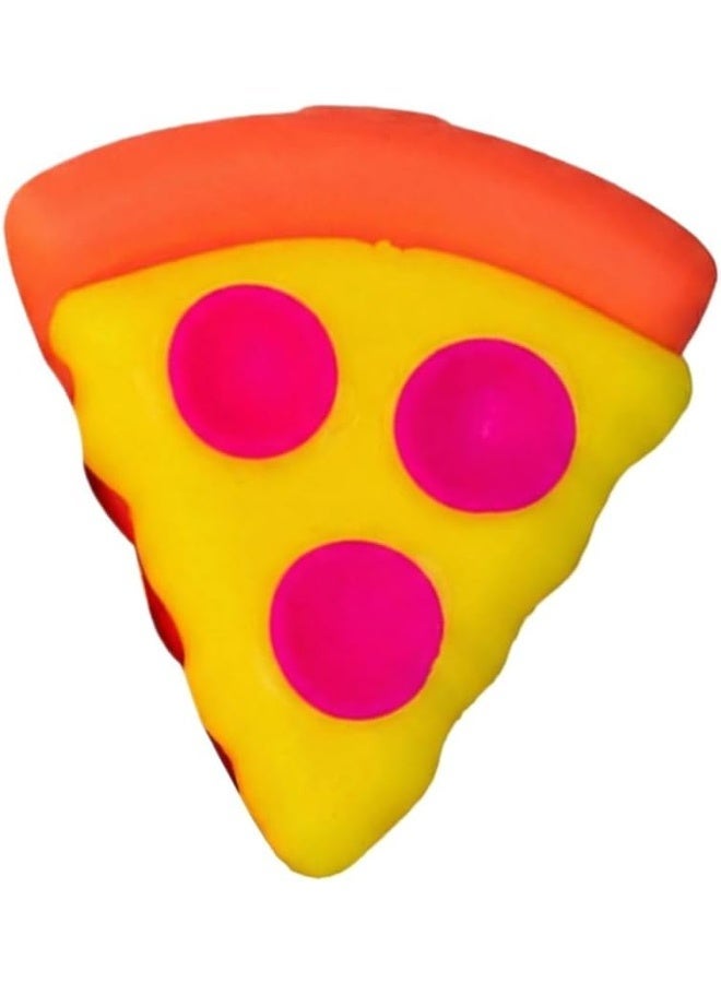 Needoh Saffron Pizza Squeeze Fidget Toy Soft Slow Rising Stress Relief Sensory Anxiety - Image 1