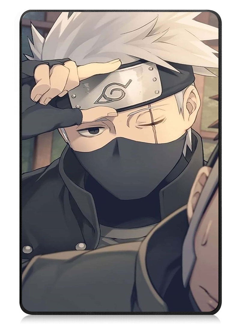 Theodor Protective Flip Case For Samsung Galaxy Tab A9 With Trifold Stand Auto Wake Sleep Shockproof Cover kakashi naruto hatake  - Image 1