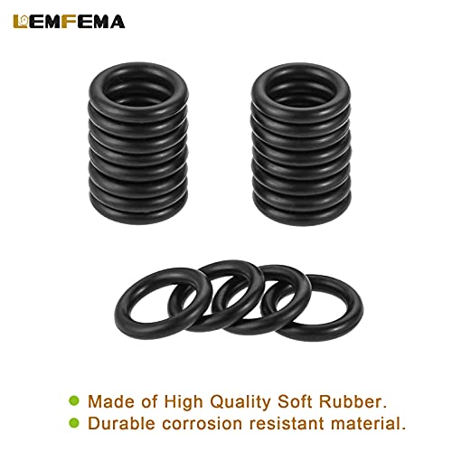 Lemfema Propane Natural Gasket O-Ring, Gas Leakage Sealing O-Ring Gasket for Propane Tank Cylinder POL Connector (Pack of 20) - Image 5