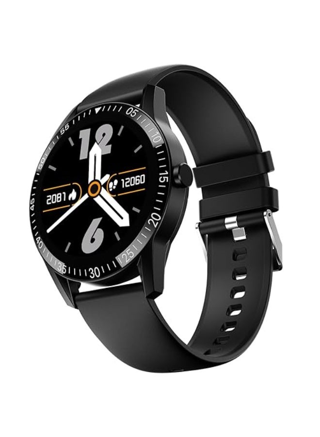 Fire-Boltt Talk 2  Bluetooth Calling Smartwatch, 1.39" TFT Display with Dual Button, Hands On Voice Assistance, 120 Sports Modes, in Built Mic & Speaker (Talk 2, Black) - Image 1