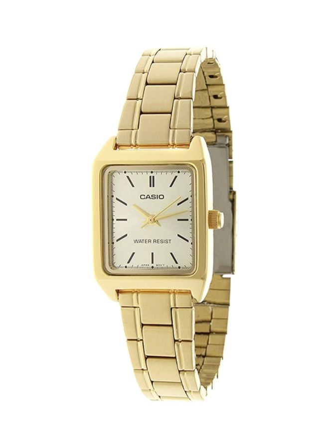 CASIO Women Stainless Steel Analog Watch LTP-V007G-9EUDF - 22 mm - Gold - Image 1