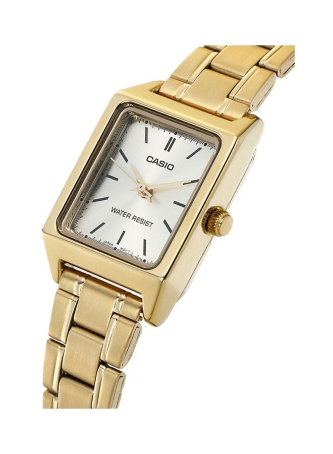 CASIO Women Stainless Steel Analog Watch LTP-V007G-9EUDF - 22 mm - Gold - Image 4