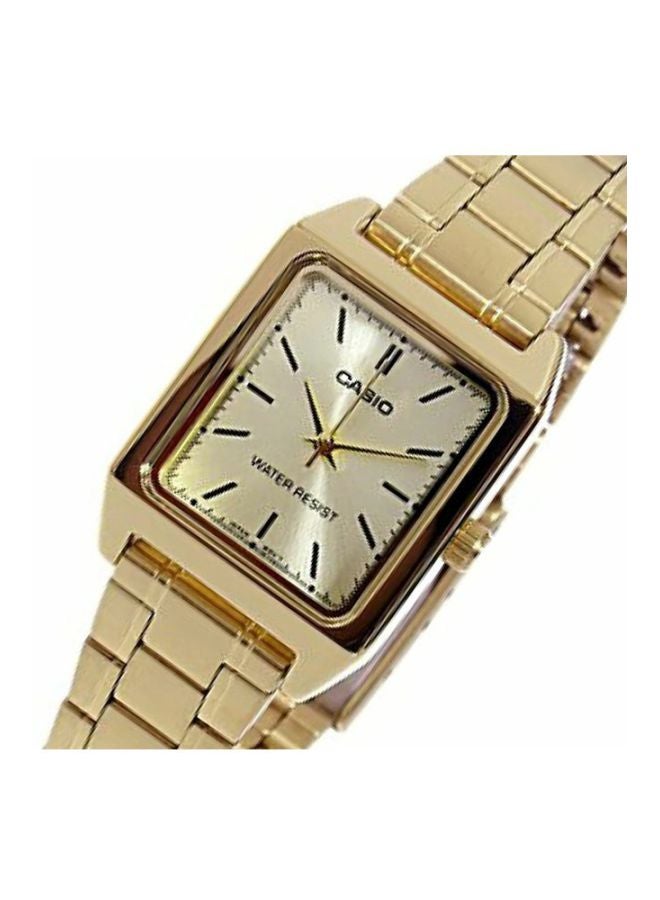 CASIO Women Stainless Steel Analog Watch LTP-V007G-9EUDF - 22 mm - Gold - Image 5