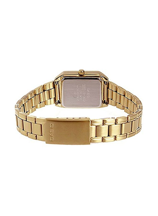CASIO Women Stainless Steel Analog Watch LTP-V007G-9EUDF - 22 mm - Gold - Image 2