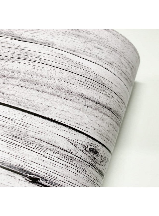 FUNLIFE 14 Strips Peel And Stick Stair Risers Stickers, Self Adhesive Vinyl Stair Stickers Decals, Staircase Murals Decor For Steps, 39.37"X7.09", Faux Weathered Rustic Wood - Image 2