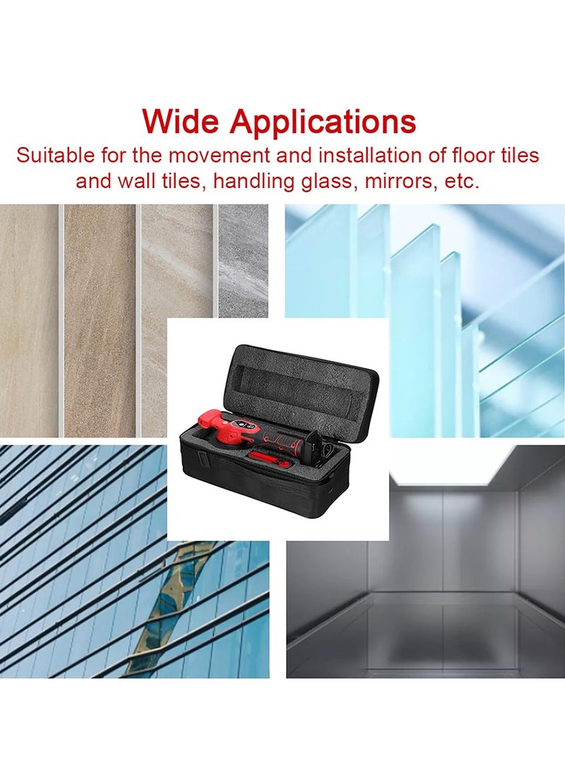 21V Heavy-Duty Tile Laying Machine - 220-240V Professional Grade Vibrating Tool for Marble & Ceramic, High Torque Motor with Heat-Resistant Design, Premium Mosque & Villa Renovation Tools (UK Plug)