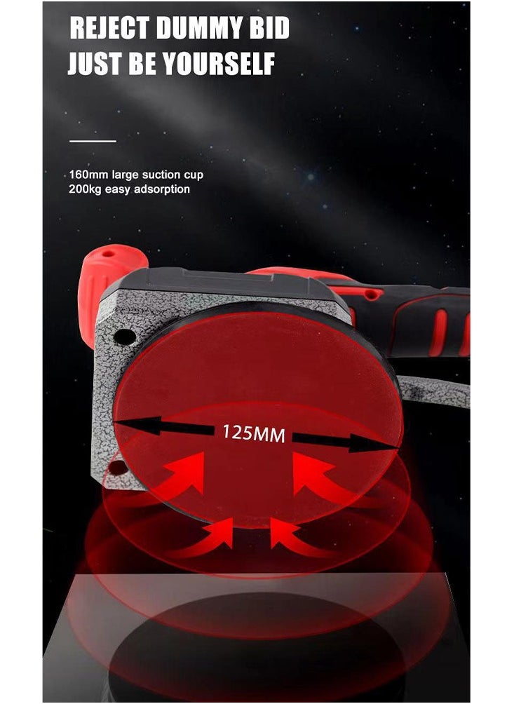 21V Heavy-Duty Tile Laying Machine - 220-240V Professional Grade Vibrating Tool for Marble & Ceramic, High Torque Motor with Heat-Resistant Design, Premium Mosque & Villa Renovation Tools (UK Plug)