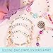 STMT DIY Glitz Bead Case Includes Over 500 Jewelry Making Supplies Including Cute Beads for Jewelry Making Bracelet Charms Storage Case Friendship Bracelet Kit Teen Girl Gifts - Image 4
