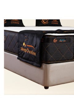 AWD Luxurious Super King Size Mattress Orthopedic Medical Mattress, Pocket Spring Gel Memory Foam 30cm, Ultimate Comfort Reduce Stress & Tensions. Super King Size 200*200 cm  - Image 4