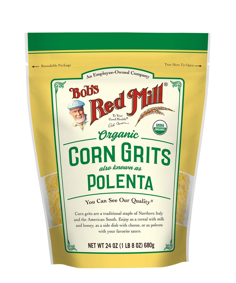 Bob's Red Mill Organic Corn Grits / Polenta, 24oz (Pack of 1) - Vegan, Kosher - Image 1