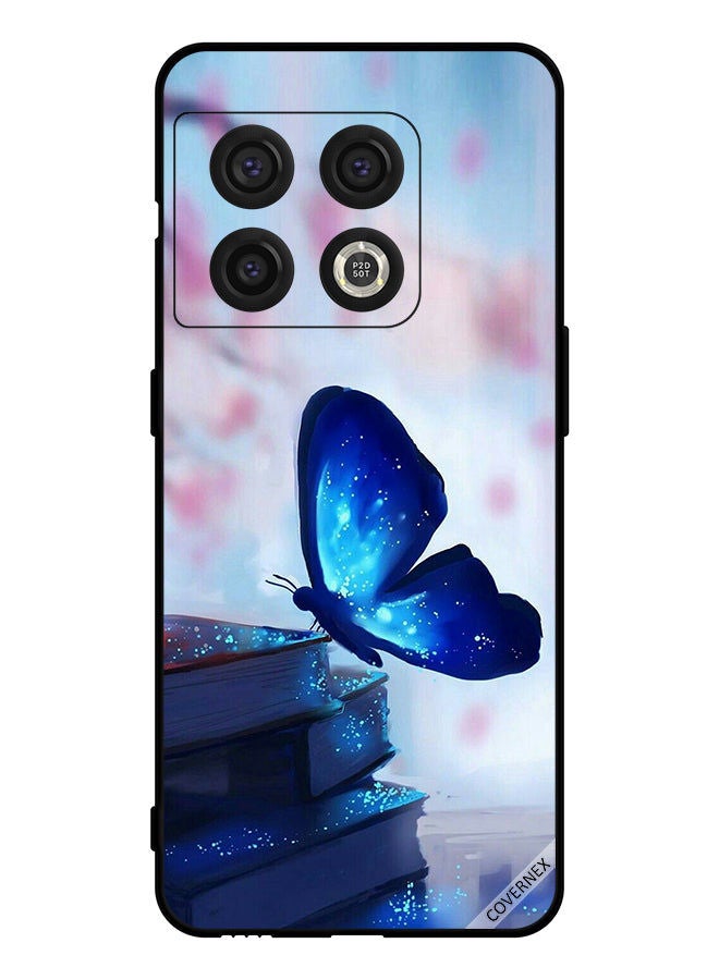 Covernex Protective Case Cover For OnePlus 10 Pro Butterfly On Books - Image 1