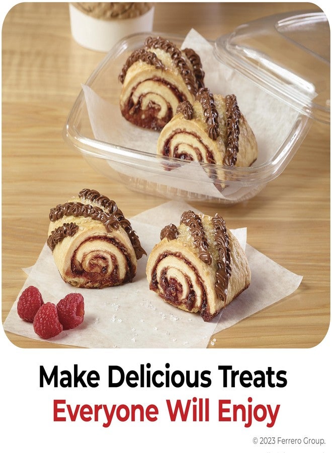 Nutella كؤوس نوتيلا كريمة البندق بحجم فردي، 120 عبوة، مستلزمات الخبز، رائعة للمطاعم والمخابز، 62.4 أونصة إجمالي - Image 3